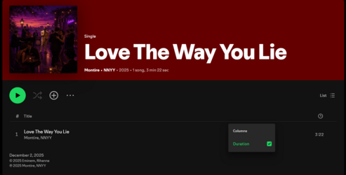 Love The Way You Lie - Single by Montire NNYY Spotify.png