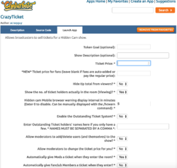 Chaturbate: What is a Crazy Ticket Show? - ACF