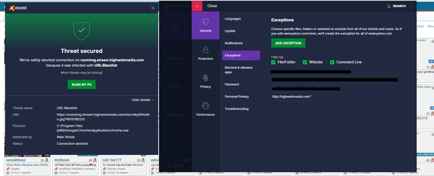 avast webshield blocked google avast webshield blocked google