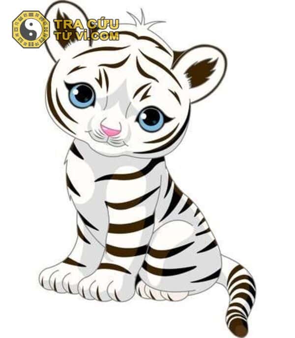 Bạch Hổ tại Tài Bạch chỉ rằng người này trải qua nhiều khó khăn, vất vả để có cuộc sống đủ đầy và hạnh phúc.