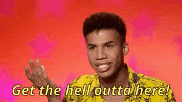 all stars season 4 get the hell out GIF by RuPaul's Drag Race