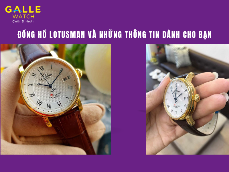 Đồng hồ Lotusman thương hiệu nổi tiếng dành cho phái mạnh