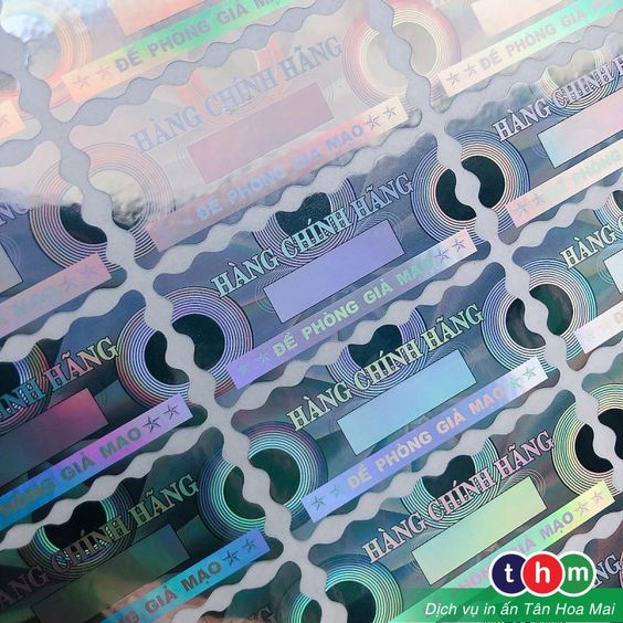 Doanh nghiệp không thể tự in tem chống hàng giả cho mình