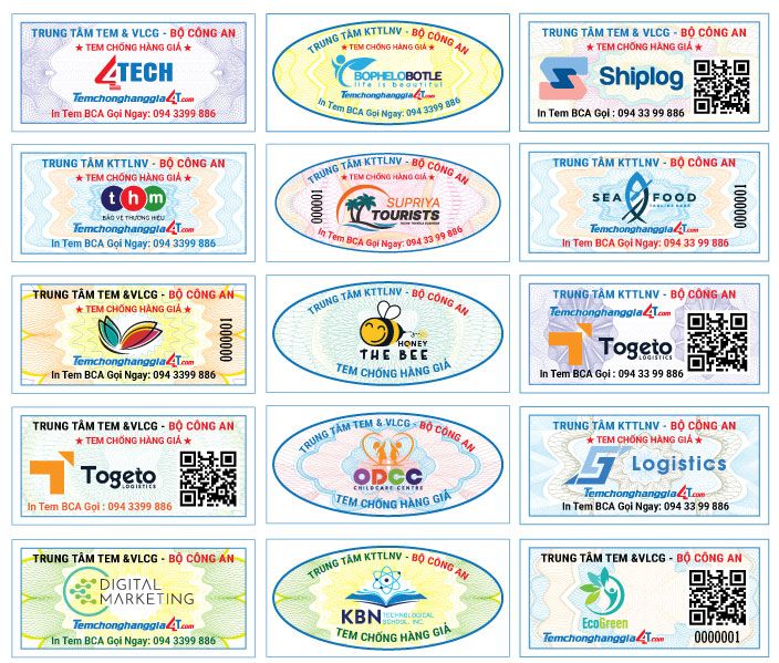 Quy trình in tem decal vỡ