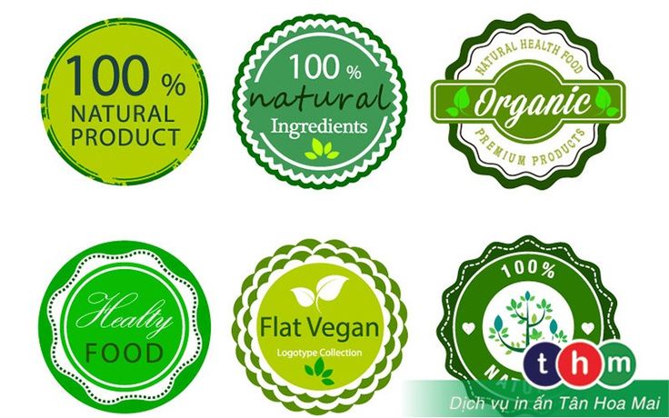 Mẫu tem nhãn sản phẩm đẹp giúp gây được ấn tượng tốt cho khách hàng