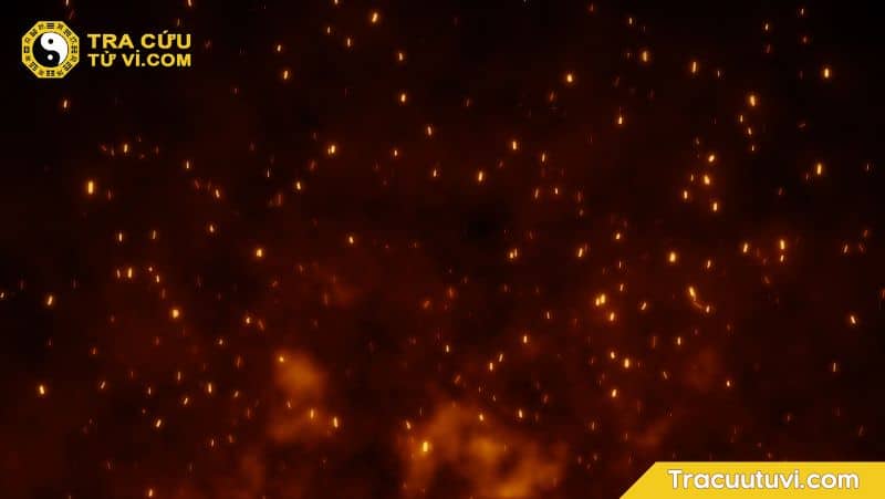 Liêm Trinh, Phá Quân, Hoá Kỵ Tham Lang: Dễ bị nạn liên quan đến hỏa hoạn