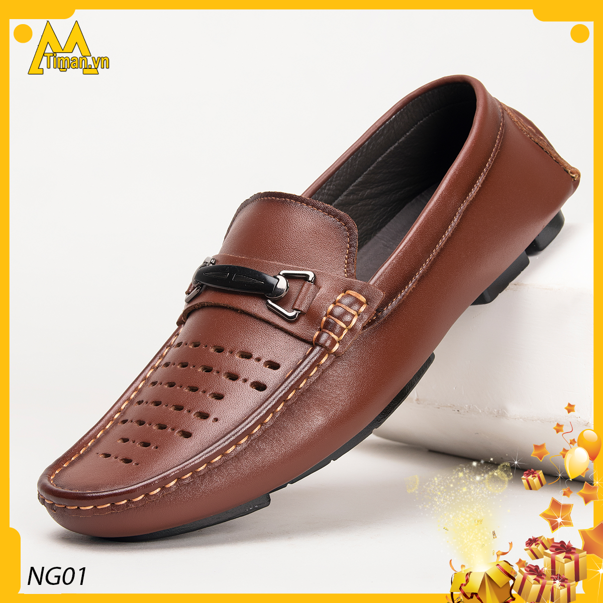 Giày Lười Da Nam NG01