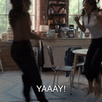 Excited Good News GIF by Amazon Prime Video Excited Good News GIF by Amazon Prime Video
