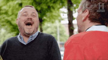 germany laughing GIF by HISTORY UK