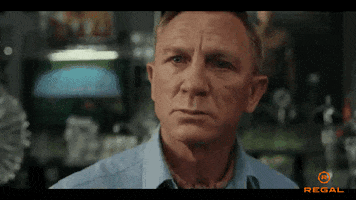 Confused Daniel Craig GIF by Regal