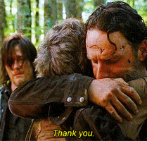 The Walking Dead Thank You GIF