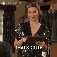 condescending schitts creek GIF by CBC